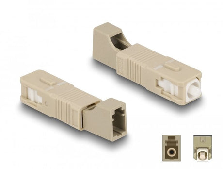 EAN 4043619879427 - DeLOCK 87942 adaptador de fibra óptica LC/SC 1 pieza(s) Beige imagen 1