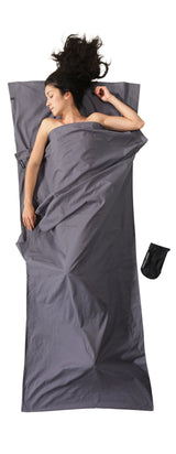 Saco De Dormir Cocoon Ct44  Adulto Saco De Dormir Rectangular Algodón Gris