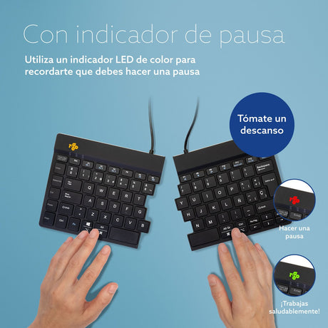 EAN 8719274492313 - R-Go Tools RGOSBESWLBL teclado Universal Español imagen 11