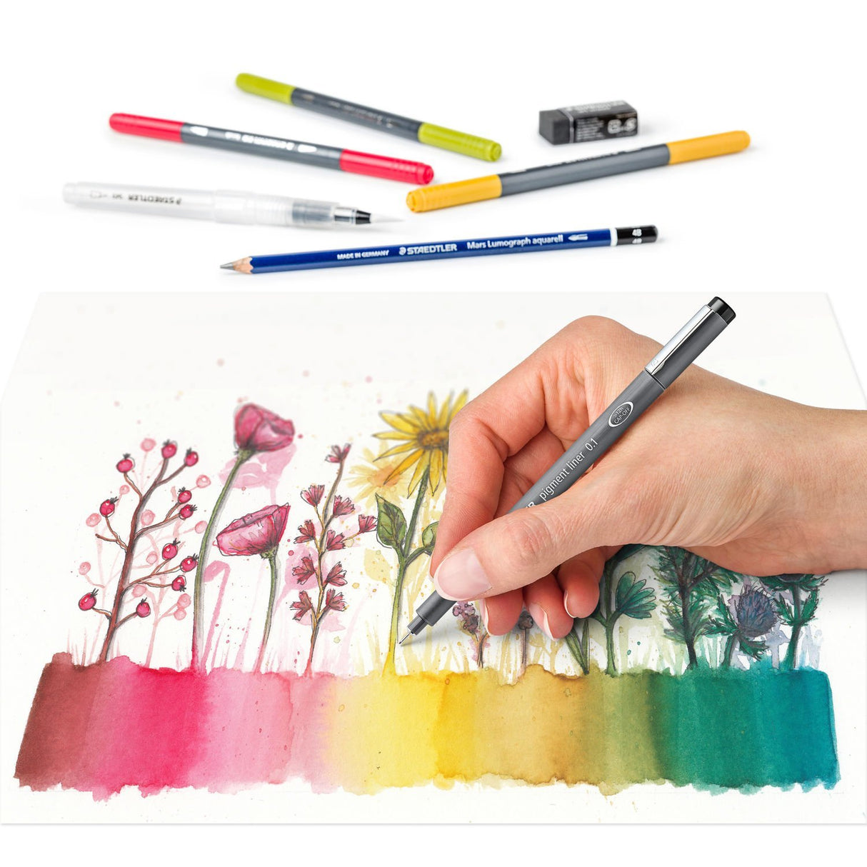 EAN 4007817076781 - Staedtler 61 3001-1 set de dibujo 12 pieza(s) imagen 3