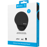 Alfombrilla Sandberg 520-37 Memory Foam Redonda