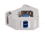 Delock Hutschienenadapter Mit Keystone Lc Duplex Buchse Zu Lc Duplex Buchse Blau