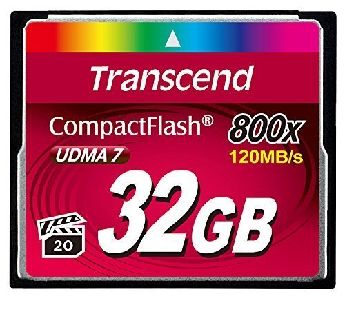 EAN 0760557830023 - Transcend TS32GCF800 memoria flash 32 GB CompactFlash MLC imagen 1