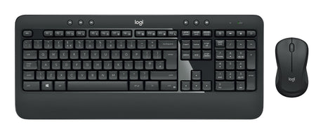 EAN 5099206077393 - Logitech 920-008677 teclado Ratón incluido Universal RF inalámbrico QWERTZ Suizo Negro imagen 1