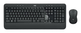 EAN 5099206077423 - Logitech 920-008680 teclado Ratón incluido Universal RF inalámbrico QWERTY Español Negro imagen 2