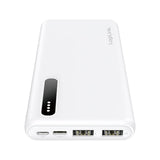 Bateria Externa Power Bank   8000, 2x Usb-A,  Blanco Logilink