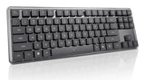 Lenovo 4y41v37355, Tenkeyless (80 - 87 %), Con Cable & Inalámbrico, Usb + Rf Wireless + Bluetooth, Optischer Schlüsselschalter, Led, Gris