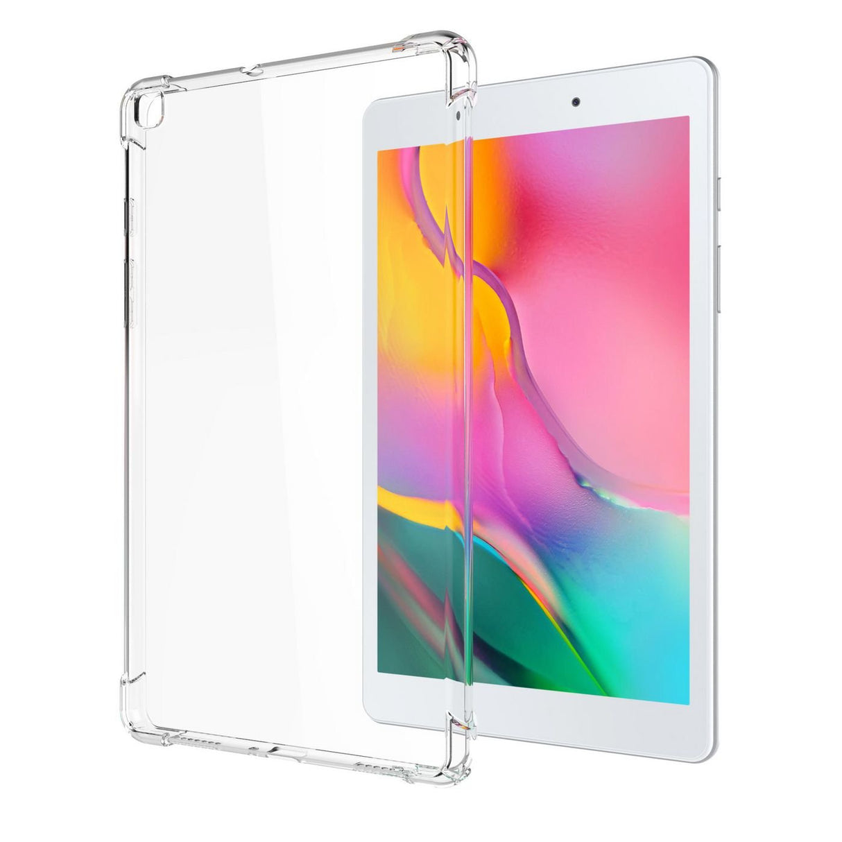 Estuff Es680107-Bulk Funda Para Galaxy Tab A 8.0 (8") Transparente