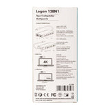 Silverht Adaptador Type-C Logan 13 En 1 Aluminio