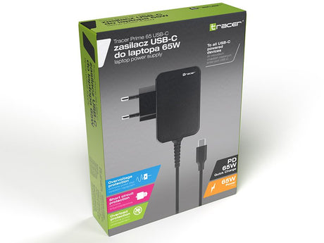 EAN 5907512870211 - Tracer TRAAKN47201 adaptador e inversor de corriente Interior 65 W Negro imagen 4