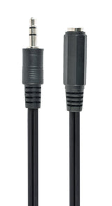 Gembird Cable Jack A Jack 3.5mm (Alargo) M/H 2m  Negro