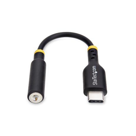EAN 0065030898225 - StarTech.com USBCAUDIO2 cambiador de género para cable USB Type-C 2.0 3.5 mm Negro imagen 2