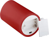 Led Echtwachs-Kerzen 4er Set Rojo Mit Timer Funktion