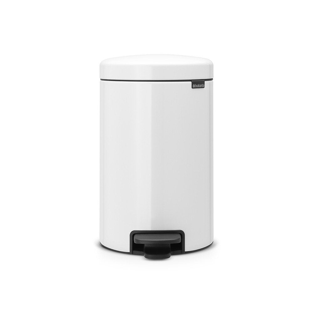 Cubo Pedal Brabantia Newicon 12,0 L Blanco