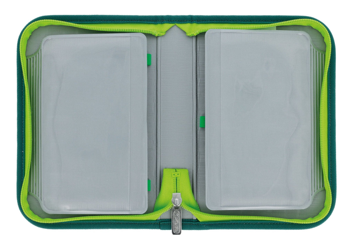 Herlitz Loop Plus Game Changer Juego De Mochila Escolar Niño Poliéster Negro, Verde