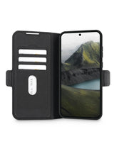Dbramante1928 Oslo Pro Funda Con Tapa Para Teléfono Móvil Poliuretano (Pu) Plástico Negro Para Samsung Galaxy A55