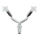 Tooq Soporte De Mesa Con Brazos Articulados Para 2 Monitores De 13"-32" - Giratorio E Inclinable - Piston De Gas - Peso