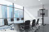 Neomounts By Newstar Select Neomounts Soporte De Suelo 37-75" 70kg Fl50s-825bl1 Negro Neomounts
