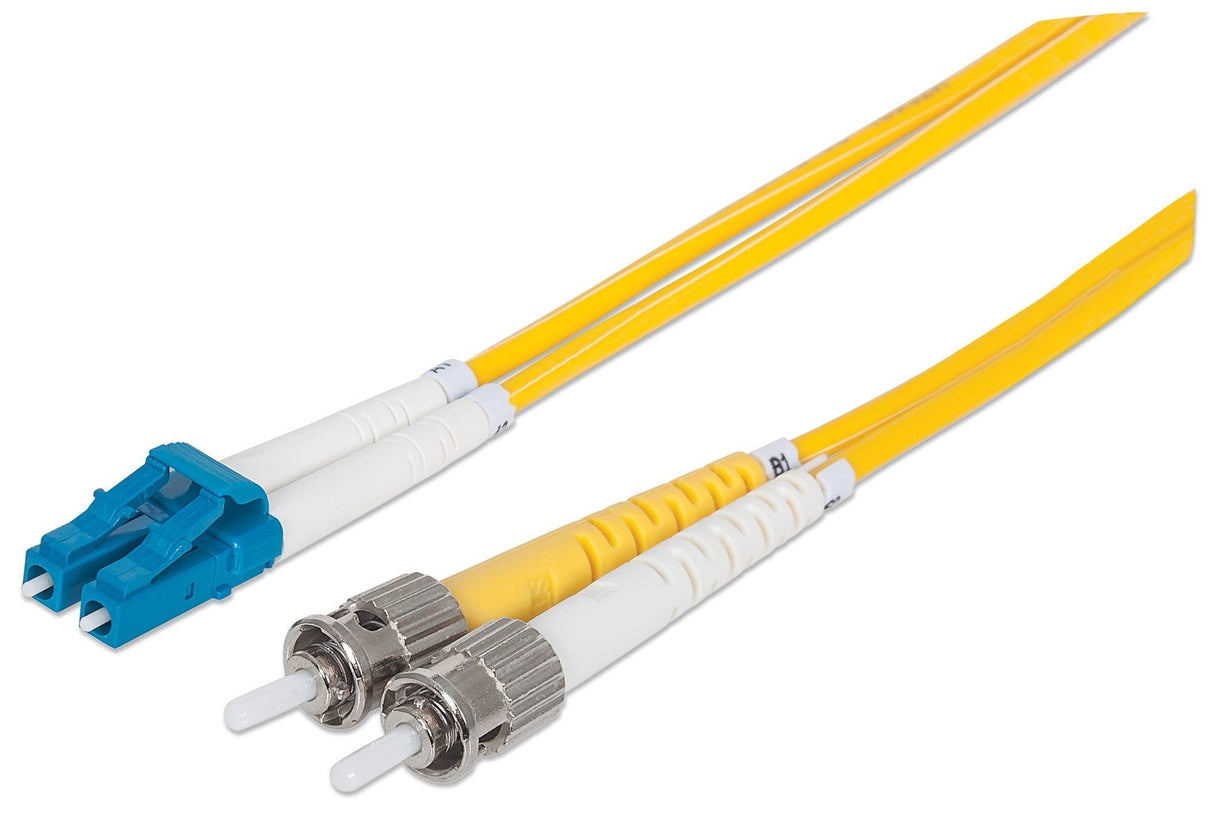 Intellinet 474016 Cable De Fibra Optica 1 M Lc St Os2 Amarillo