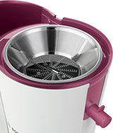 EAN 4242002812090 - Bosch MES25C0 exprimidor Licuadora centrífuga 700 W Cereza (fruta), Transparente, Blanco imagen 5