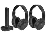 Auriculares Trevi Frs 1580 Tw Set 2 Ud Recharg. Wless Tv Headphones Blk