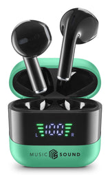 Auriculares Music Sound 8018080488641 Llamadas/Música Bluetooth Verde
