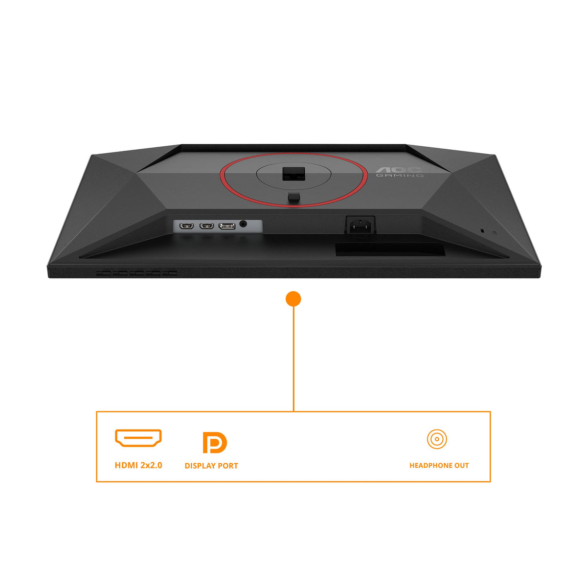 EAN 4038986642668 - AOC G4 24G4HA pantalla para PC 60,5 cm (23.8") 1920 x 1080 Pixeles Full HD LED Negro, Rojo imagen 4