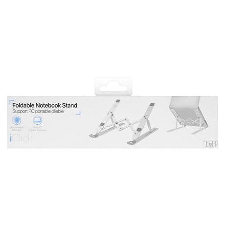 EAN 3303170102282 - T'nB iClick Notebook Aluminium Stand Soporte para ordenador portátil y tableta Plata 43,2 cm (17") imagen 6