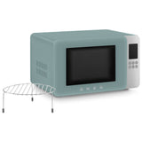 Microondas Smeg Con Grill Moc01egmeu, 4 Funciones, 1900w, Verde Esmeralda Mate