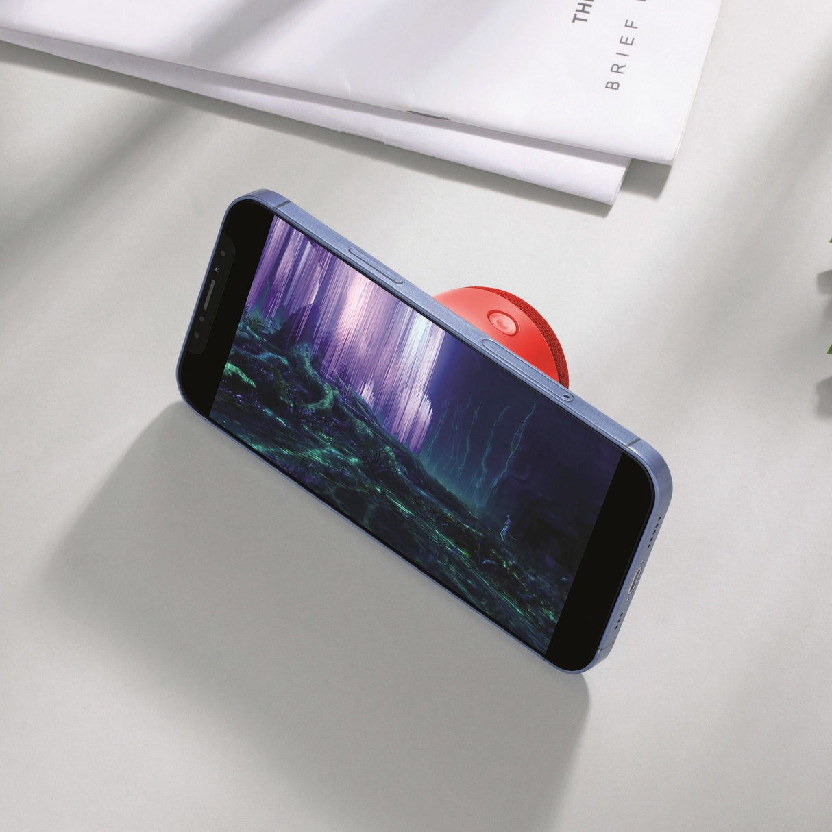 Ultron Mag Soundmate Magnetic Bt Speaker,1 Mück Red