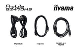 EAN 4948570124466 - iiyama G-MASTER G2470HS-B1 pantalla para PC 60,5 cm (23.8") 1920 x 1080 Pixeles Full HD LCD Negro imagen 12