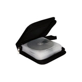 Mediarange Box50 Funda Para Discos Ópticos Funda Cartera 24 Discos Negro