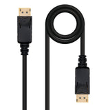 EAN 8433281009462 - Nanocable 10.15.2301 cable DisplayPort 1 m Negro imagen 1