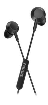 Auricular Botón Philips Tae5008bk/00 Negro Con Cabler