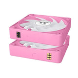 Ventilador Pc Thermaltake Cl-F221-Pl14pk-A, Rosa Neón