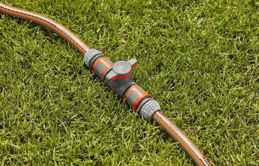 Acoplamiento Gardena Con Válvula De Control (Gris/Naranja)18266-50