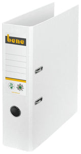 Bene Archivador Anchura Del Lomo 8 Cm Din A4 Cartón Blanco