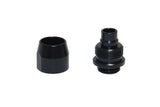 Tobera De  Rosca Alphacool Hf Tpv Metal - Recta - Negra 17454