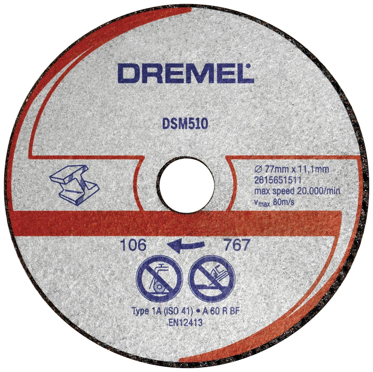 Dremel Dsm510 Metall- Trennscheibe Ve3