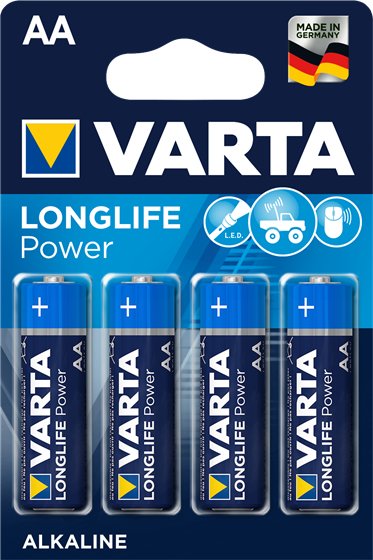Pila Varta Longlife Power Aa - Lr06 (Pack 40 Unid Granel) 6x5x14cm