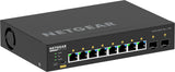 Netgear Gsm4210px-100eus Switch Gestionado L2/L3 Gigabit Ethernet (10/100/1000) Energía Sobre Ethernet (Poe) Negro