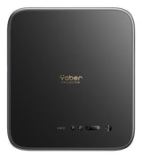Yaber K3 Smart Projector, 1000 Ansi Lumens, Full Hd 1080p Lcd Projector With 4k Support, Dual Jbl 10w Speakers With Dolby Audio, Google Tv With Netflix And 7000+ Apps, Auto Focus, Auto Keystone Correc