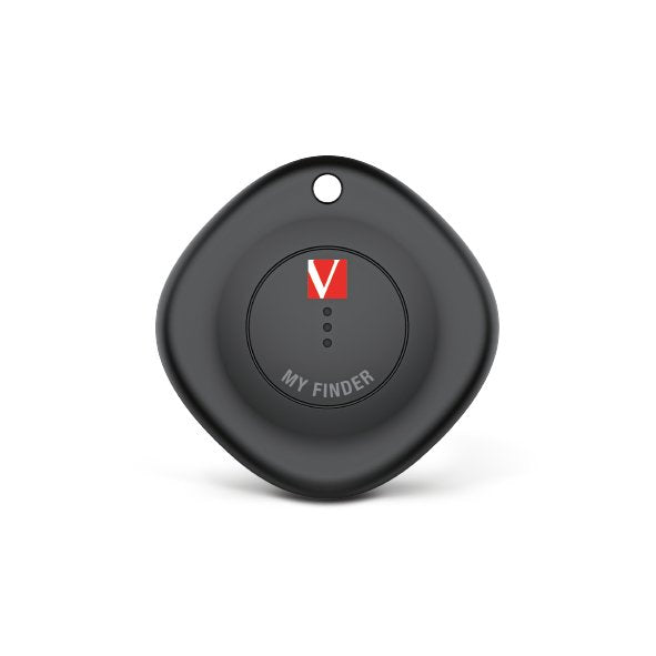 Localizador Verbatim My Finder Bluetooth Tracker Myf-01 Compatible Con Apple Incluye Llavero Y Pila Negro