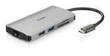 EAN 0790069450471 - D-Link DUB-M810 base para portátil y replicador de puertos Alámbrico USB 3.2 Gen 1 (3.1 Gen 1) Type-C Alu imagen 2