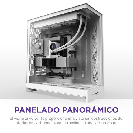 EAN 5056547207636 - NZXT H9 Flow Midi Tower Blanco imagen 7