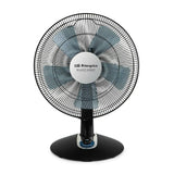 Ventilador De Sobremesa Orbegozo Tf 0139 Elegante Y Potente - Potencia 45w - 2 Velocidades + Turbo + Silent - Diametro