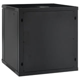 Armario Rack Mural 19" Phasak 15u   600x600 Negro + Ventilacion/Luz Azul