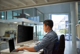 Black Privacy Filter For 32  In Widescreen Monitor Privacy