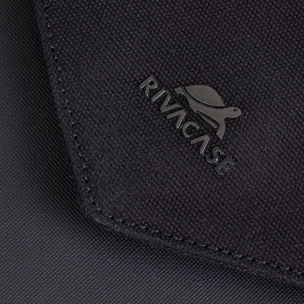 Mochila Riva Canvas Urban Para Portátil (14")  Negro 8524