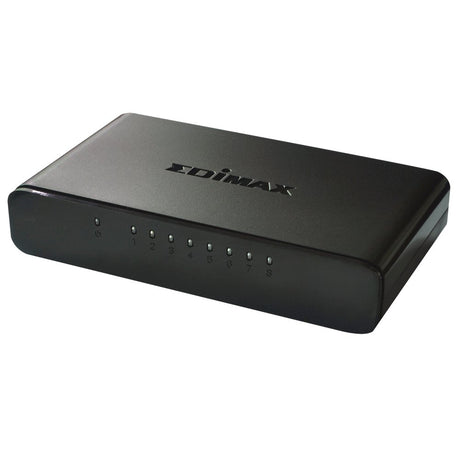 EAN 4710700929254 - Edimax ES-3308P V2 switch Gestionado Fast Ethernet (10/100) Negro imagen 1